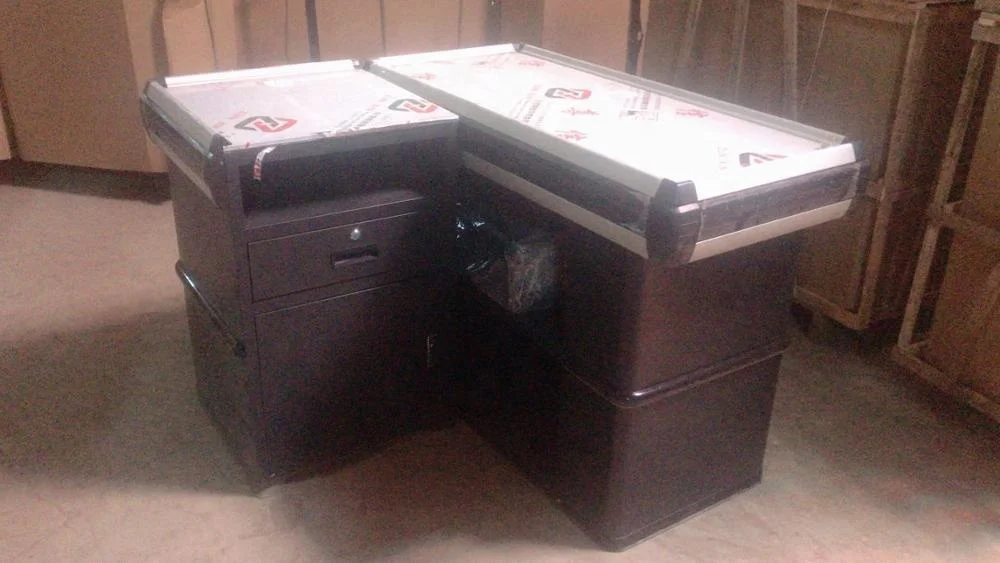 
High quality can be customized metal cashier table 