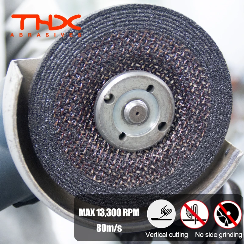 T27 115*6mm production line fiber polishing disc grinding wheel cutting disc abrasive