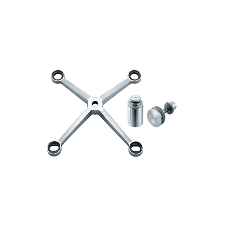 304 Stainless steel glass wall spider system glass fitting spider glass facade fitting