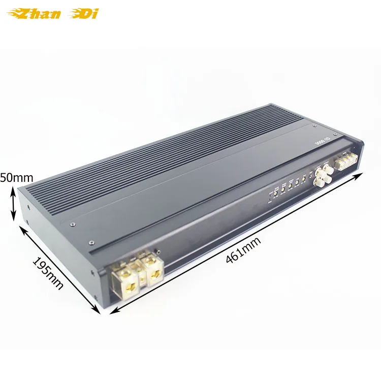 OEM Factory direct selling Low MOQ High quality class D 1Channel Amplifiers 1Ohm Rms 3000W Car Amplifiers