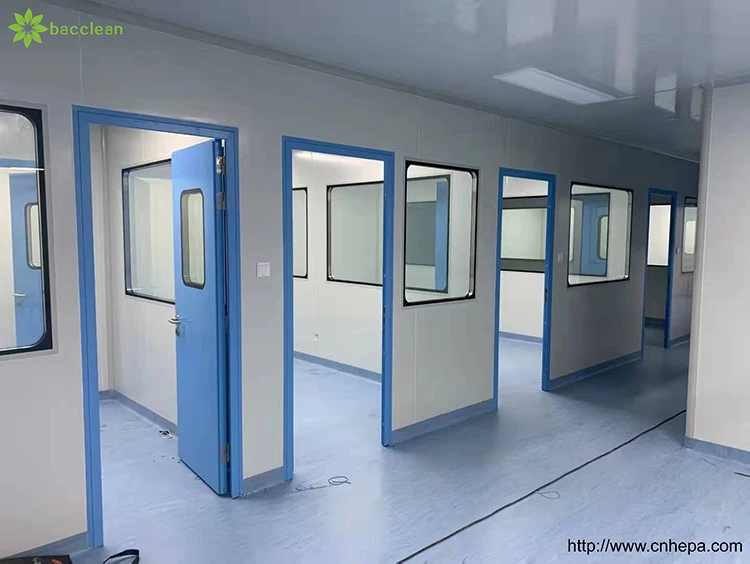 Модульная Чистая комната класса iso с чистой системой hvac