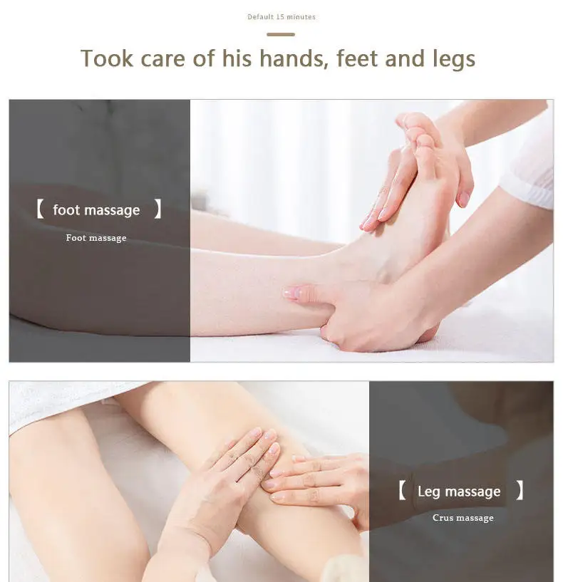 Youmay arm leg foot muscle relax massage Shiatsu Air pressure massage foot rolling safe timing foot massager