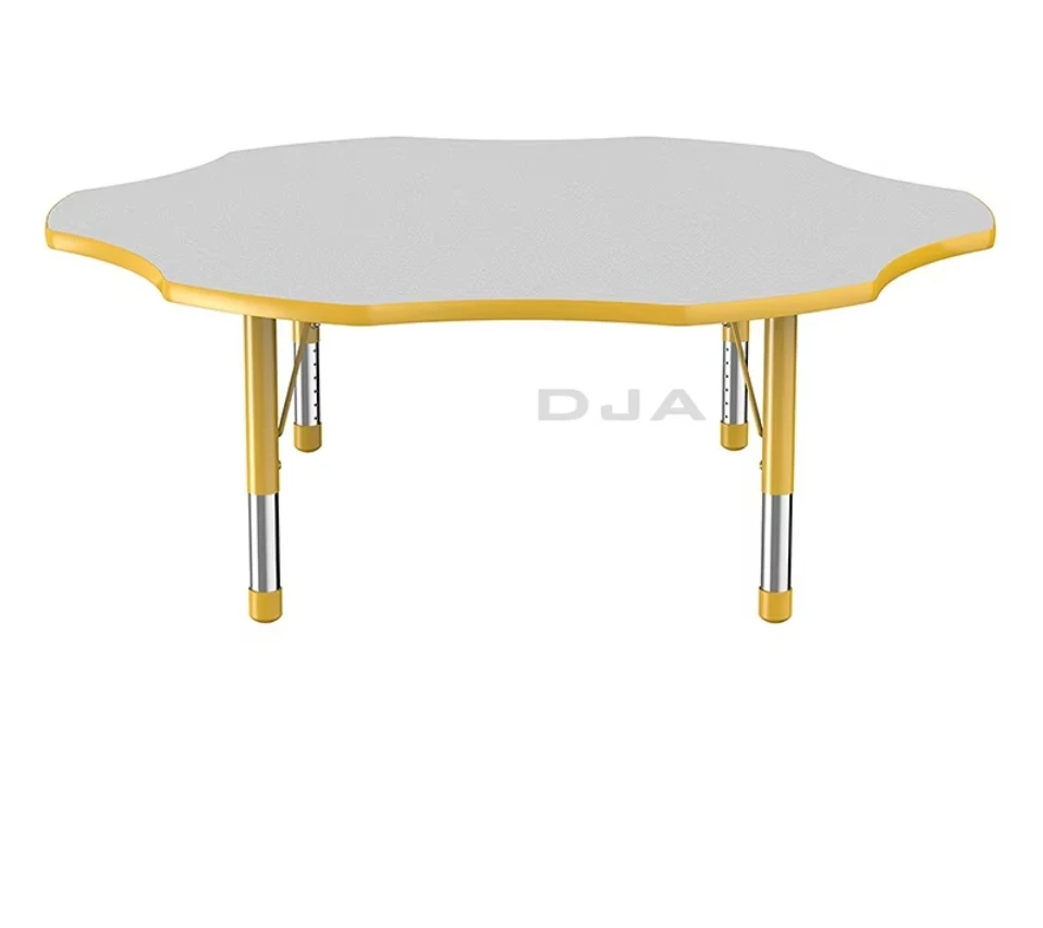 school classroom simple writing desks office table student and petal shaped furniture adjustable activity learning reading table