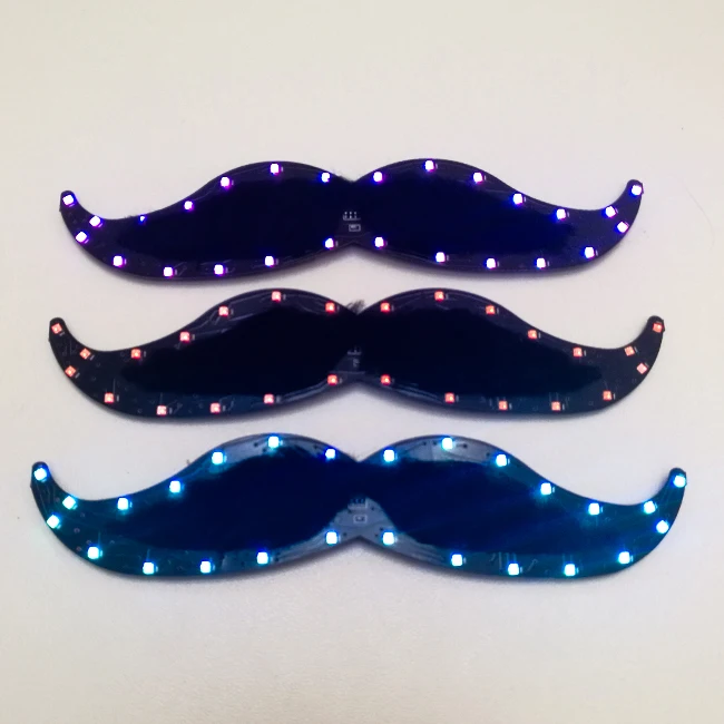New Mustache Accessories Funny Party Led Mustache