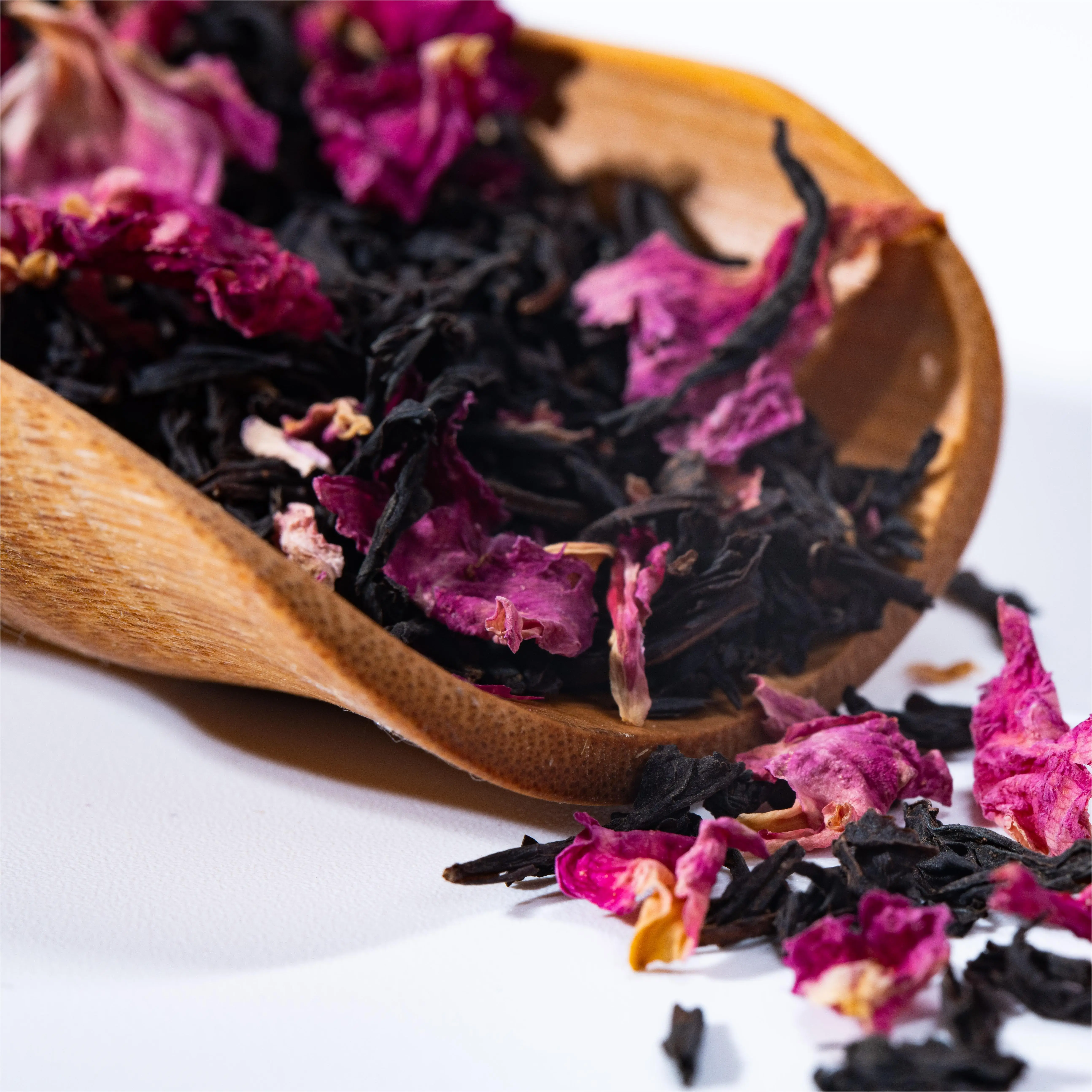 EU Market Compliant Natural Rose Black Tea Bulk Organic Slimming Wholesale Herb Tea Healthy Natural