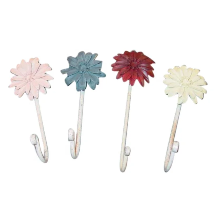 Welcome to pick and buy in our store Iron hooks Flower Shape & Hangers Decorative Hanger