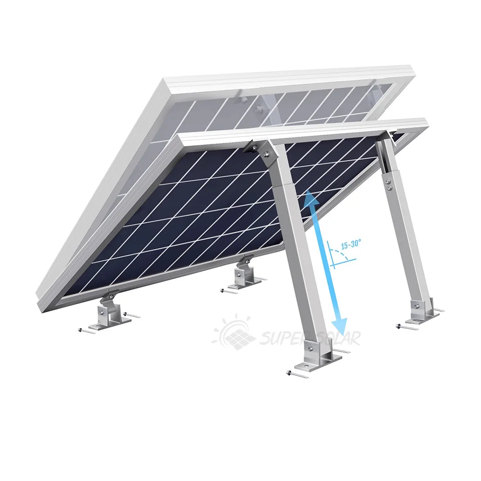 Economic  Flat Roof Solar Panel Mounting Solar Roof Mounting Solar Tilt Mount