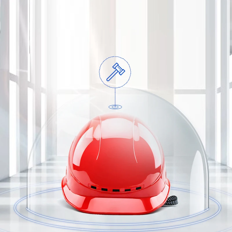 2022 High Quality ABS MSA Worker Custom Logo Safety Helmet Construction Colorful Breathable Hard Hat for Sale in Bulk