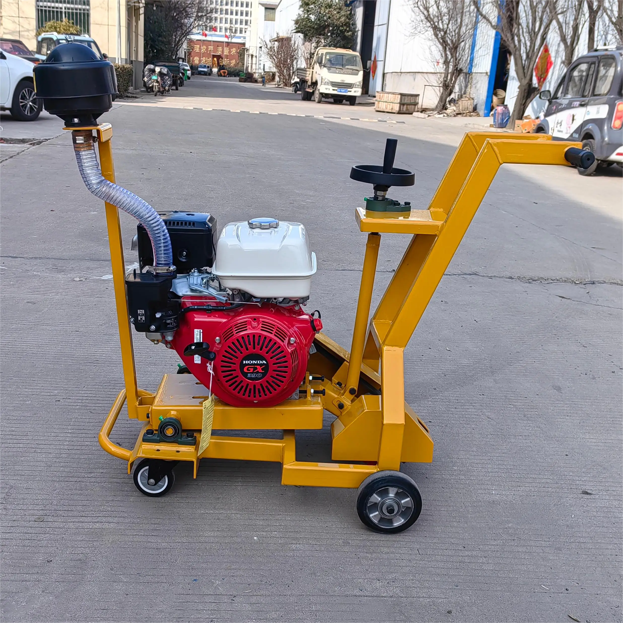 Quick Shipment Road Crack Cutting Machine Honda Loncin Engine New Vacuum Asphalt Slotting Machine