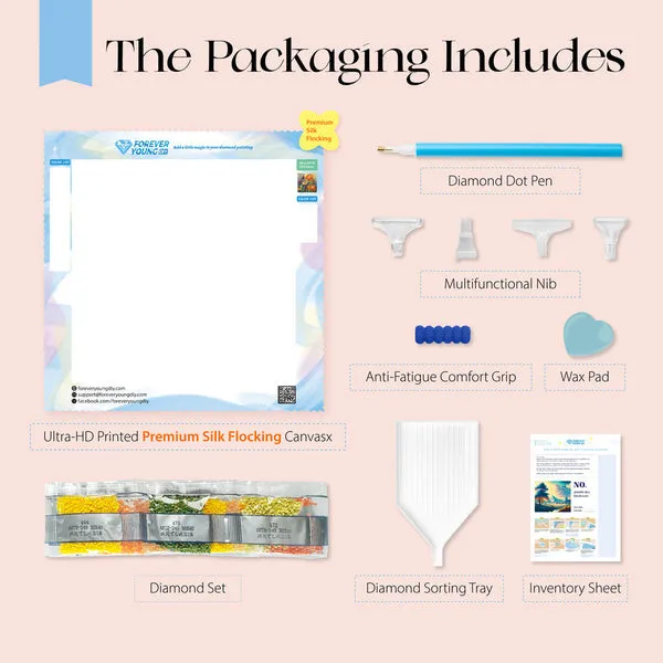 E-149 Custom Canvas Paintings 5D Full Drill Colors of Resurrection  Diamond Painting