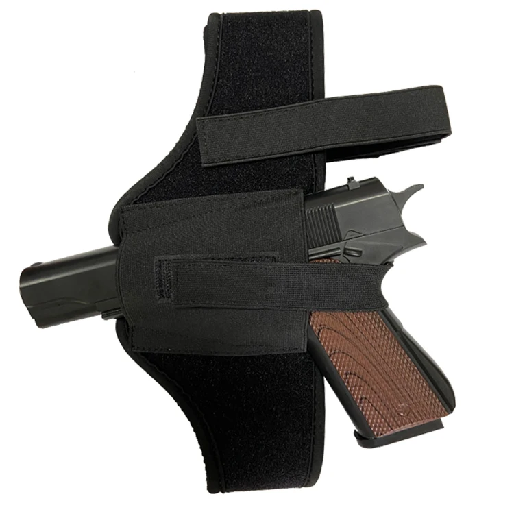 Tactical Shoulder Neoprene Concealed Gun Holster For Glock 17 Revolver 1911 Womens Waistband Magnetic Revolver Hand Gun Holster