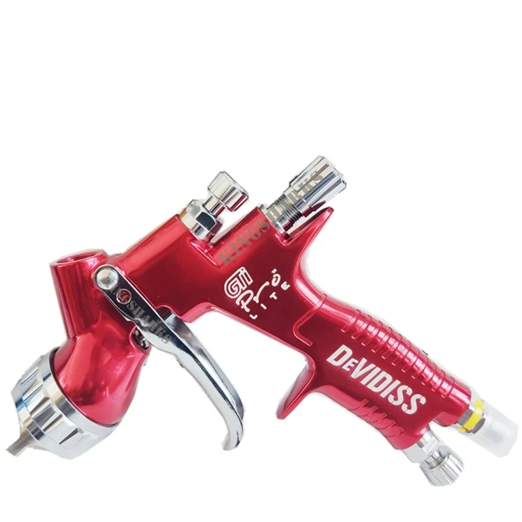 HVLP professional auto paint painting spray gun automotive refinishing pneumatic car paint coating spray gun