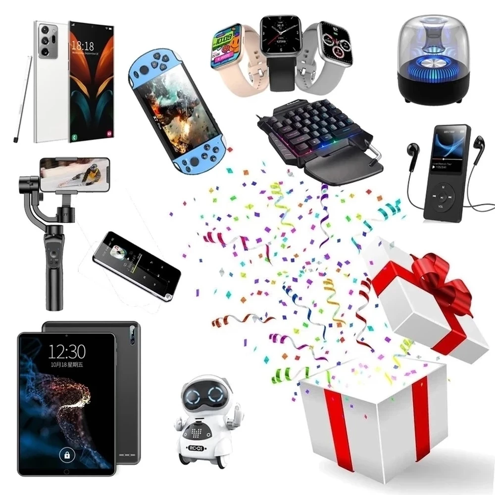 Luxury Surprise Gift Mystery Box Festival Party Lucky Blind Box have a chance to open Refrigerator Air Conditioner Electric car