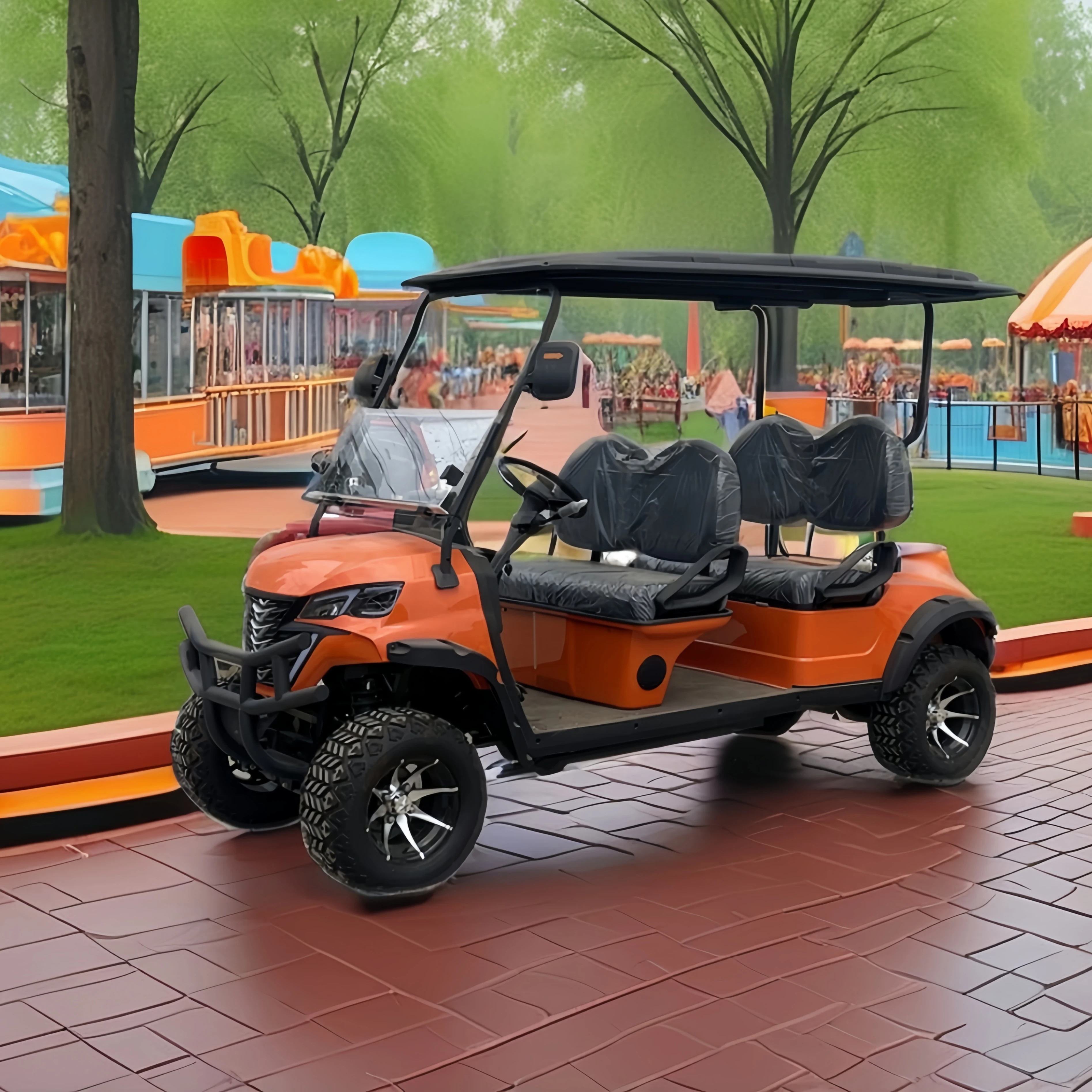 Chinese 6 Seater Electric Golf Carts Cheap Prices Buggy Car for Sale Trolley Motorized 12 Saudi Arabia 2 Small Golf Cart