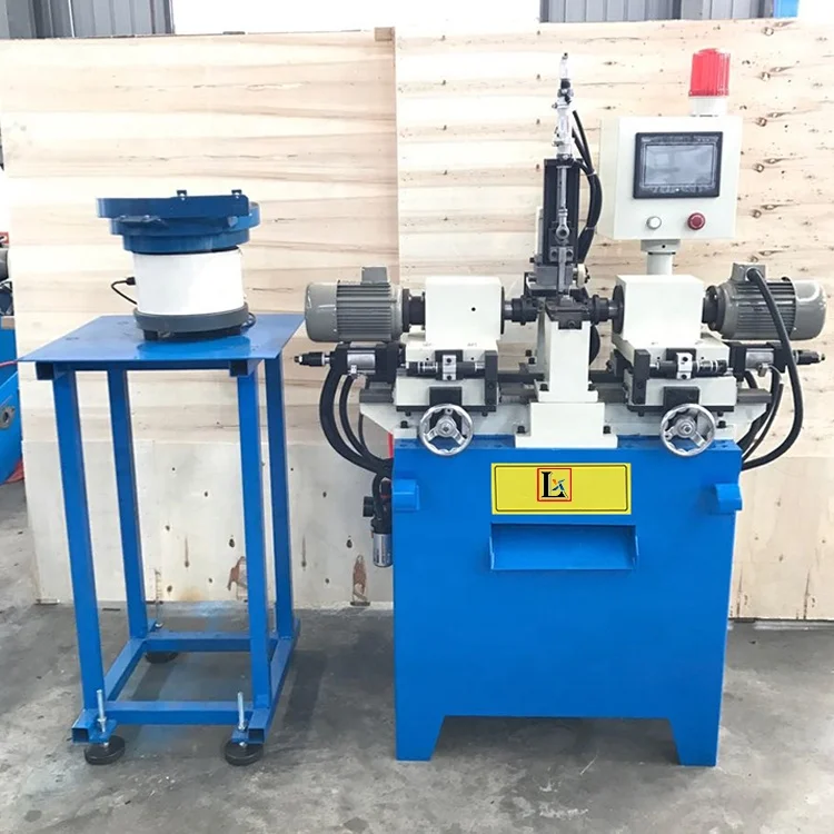 30AC automatic double end round bar chamfering machine for small diameter pipe