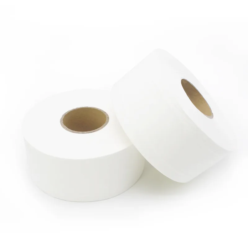 Bamboo Pulp Natural Color White 3 Ply Jumbo Roll Organic Toilet Paper Tissue For Hotel
