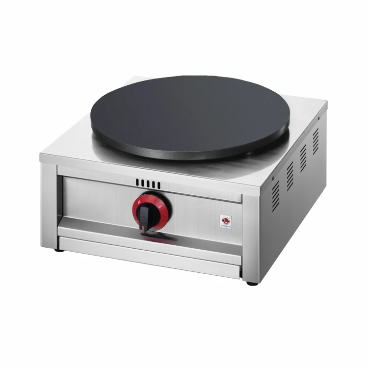 Hot Sales Commercial Snack Machine Electric Crepe and Pancake Maker Stainless Steel for Restaurant Use