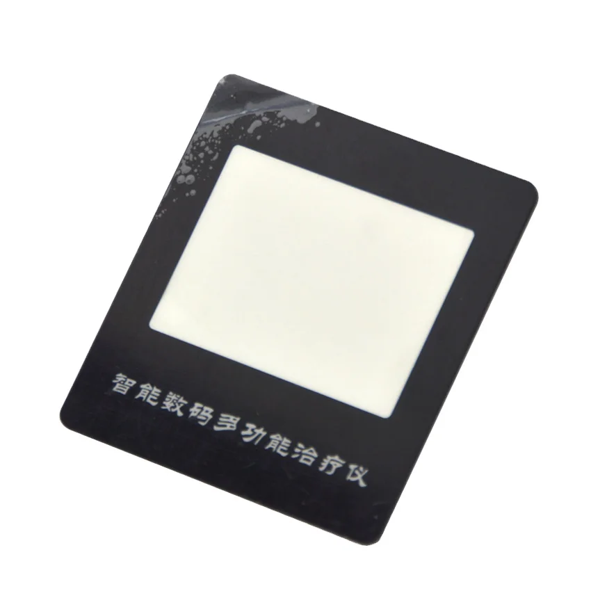 20 лет завода бесплатный образец пользовательский акриловый сенсорный переключатель управления передней