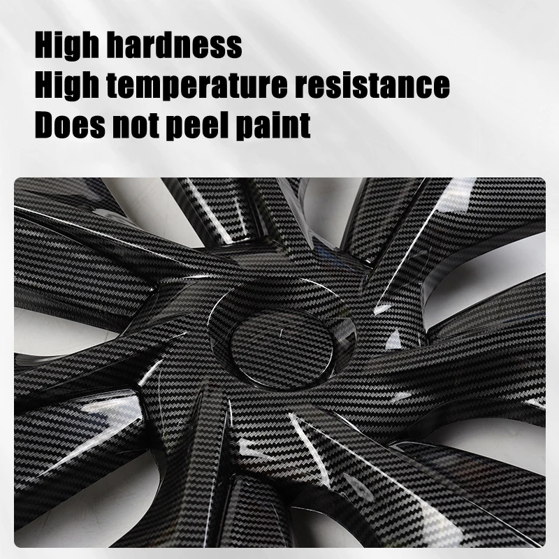 2024 Car accessories 4 pcs 19 inch matt black original wheel hub cover for tesla model y