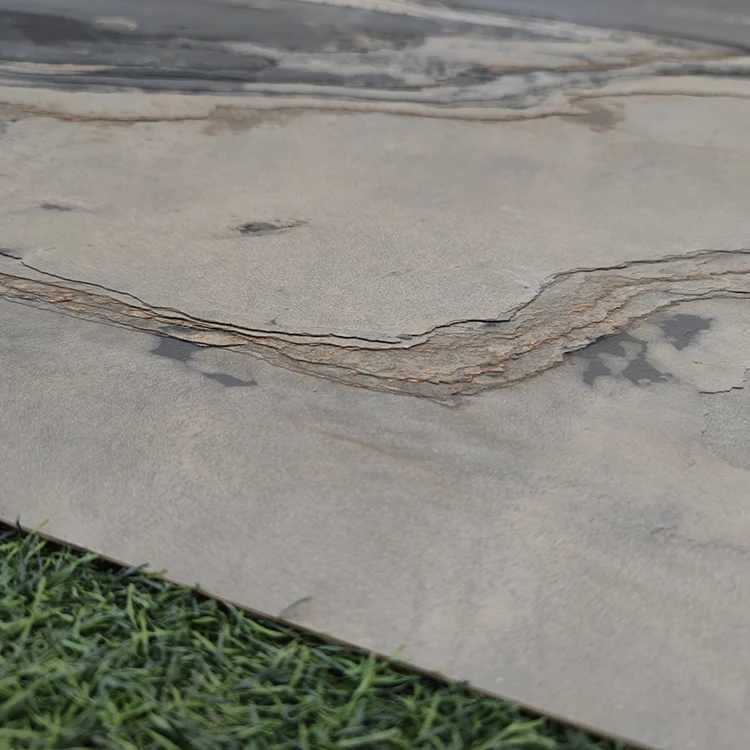 High quality luxury stone 1mm autumn white translucent ultra-thin marble stone veneer