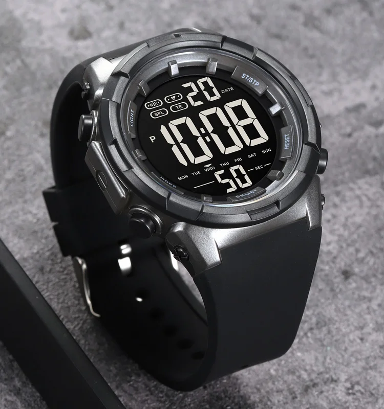 Top Good Quality Digital Plastic Original factory wholesale Wristwatch Cheap Price Digital watch Skmei 1845