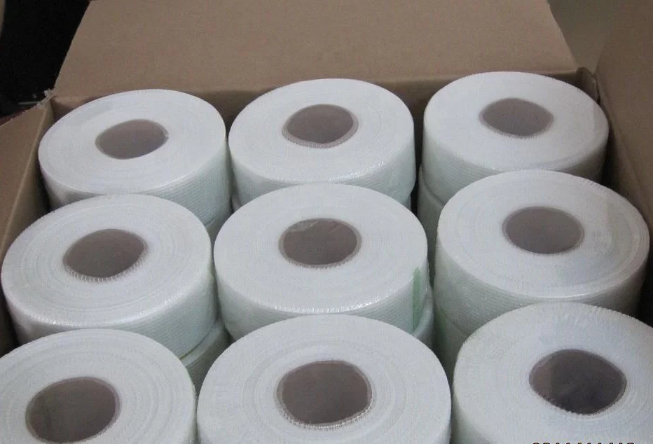 Self-adhesive fiberglass drywall repairing tape