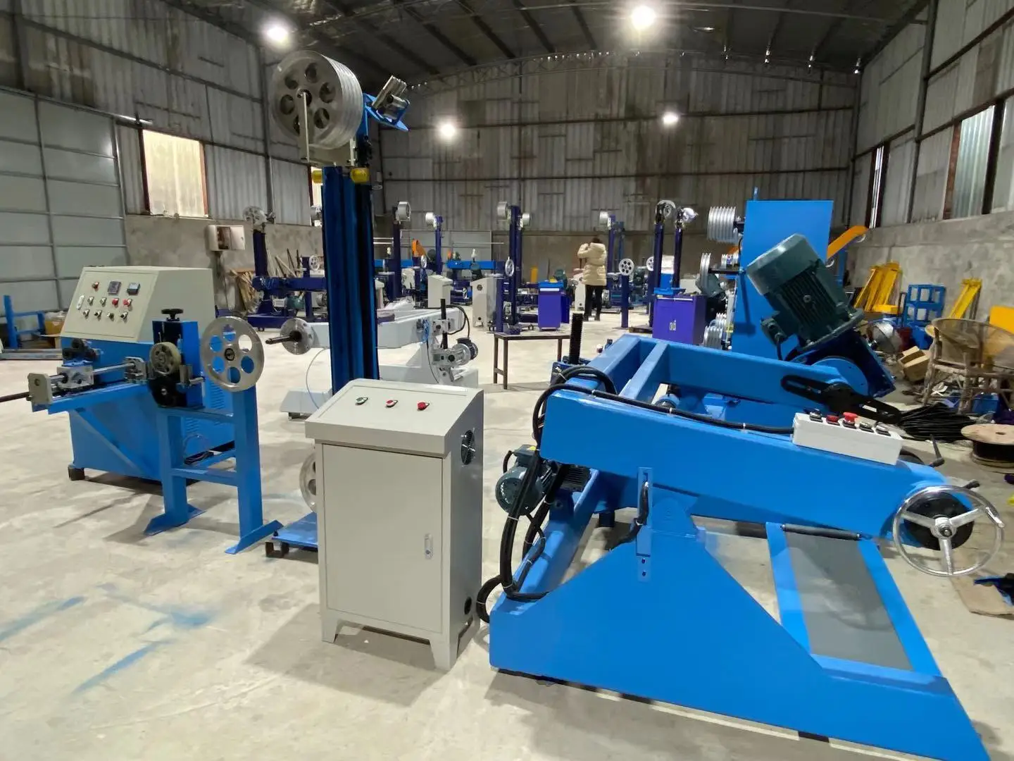 Steel Rope Machine Rope Machine Manufacturer  GS300mm Steel Wire Rope Reeling Machines