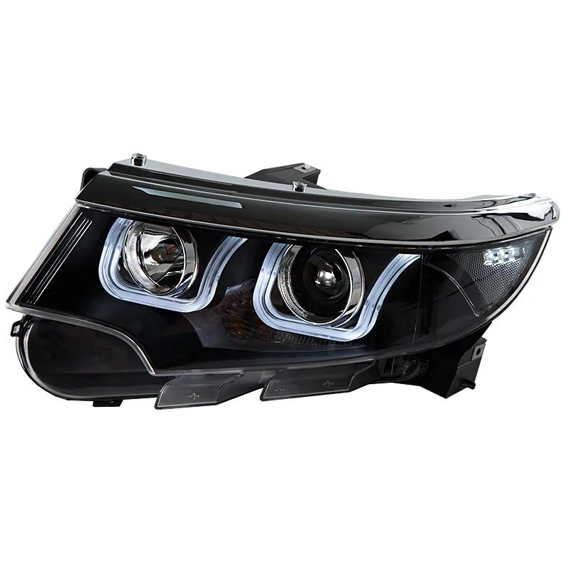 Eagle Eyes edge headlight for Ford edge headlight 2010-2014 modified headlamp  led front headlight