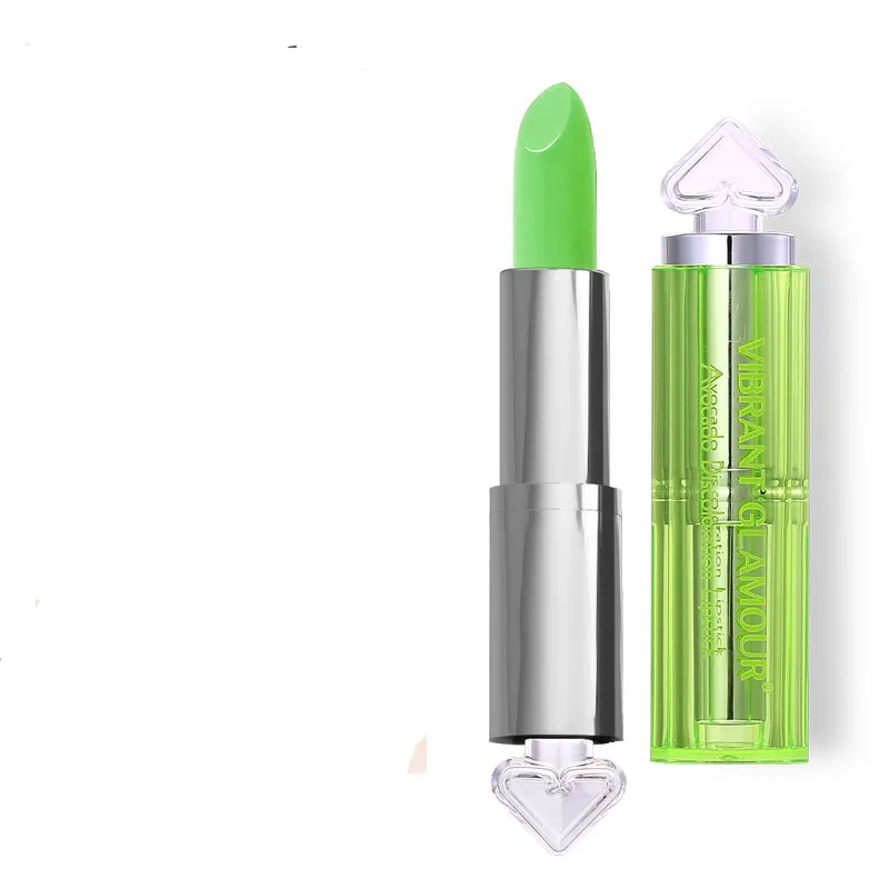 Vibrant Glamour avocado cosmetic long lasting lipstick 2 color can choose for women(3.5g)