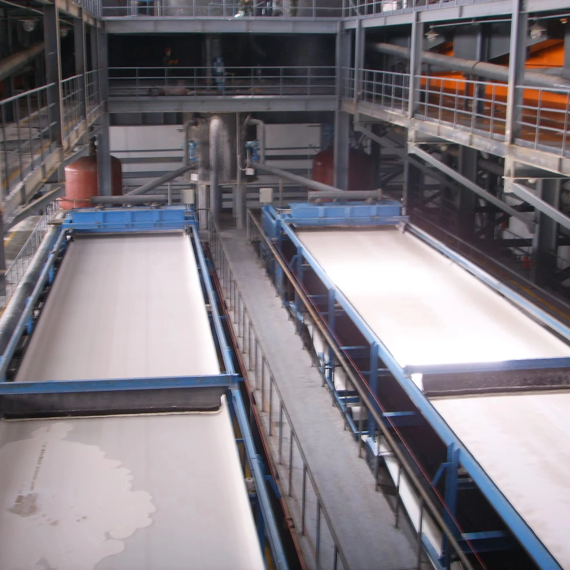 Промышленный вакуумный резиновый ленточный фильтр для обезвоживания осадка