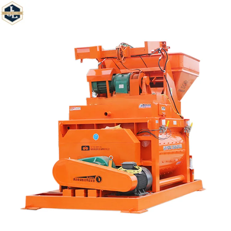JS series JS1000 double shaft concrete mixer special use for concrete batching plant