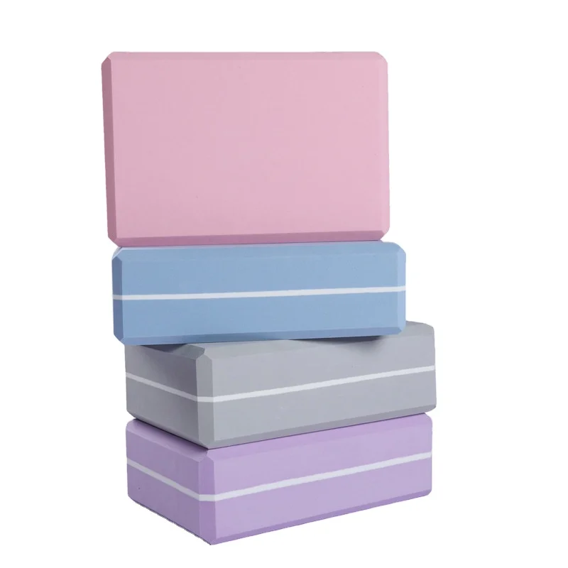 Sansd EVA Foam Yoga Brick Exercise Fitness Sport Gym Pilates Yoga Block Training Bodybuilding Equipment For Exercise Workout