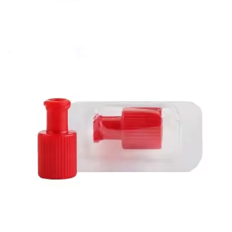 Factory-produced Combi-Stopper closure cones, red pack