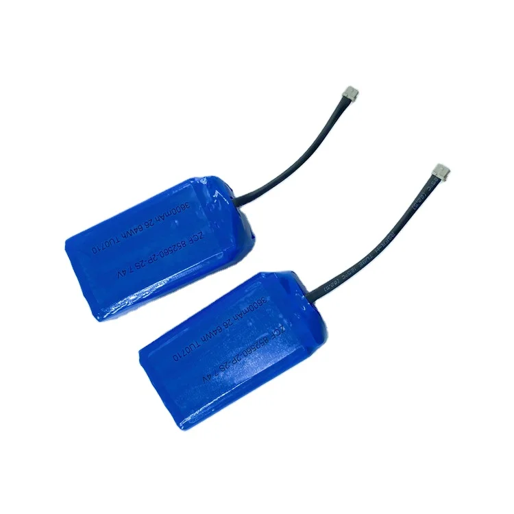 ZC852560 2S2P 3600mAh 7.4V Rechargeable Lithium Ion Battery Pack LiFePO4  for Home Control & Automation