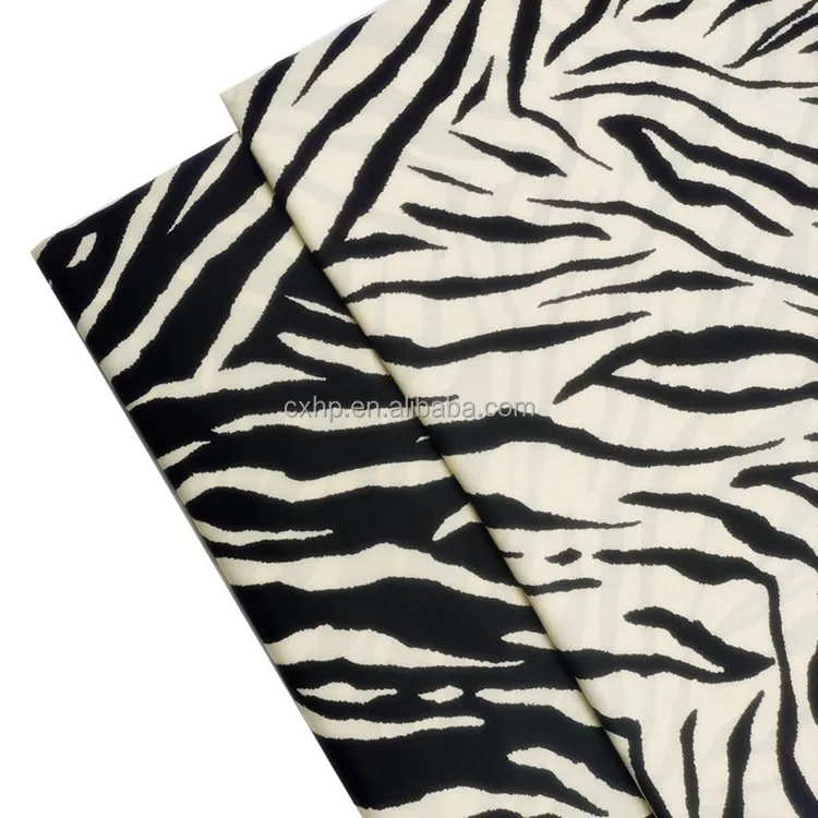 70gsm 240cm Zebra Stripe design 100% polyester pigment print fabric /disperse printed microfiber polyester fabric