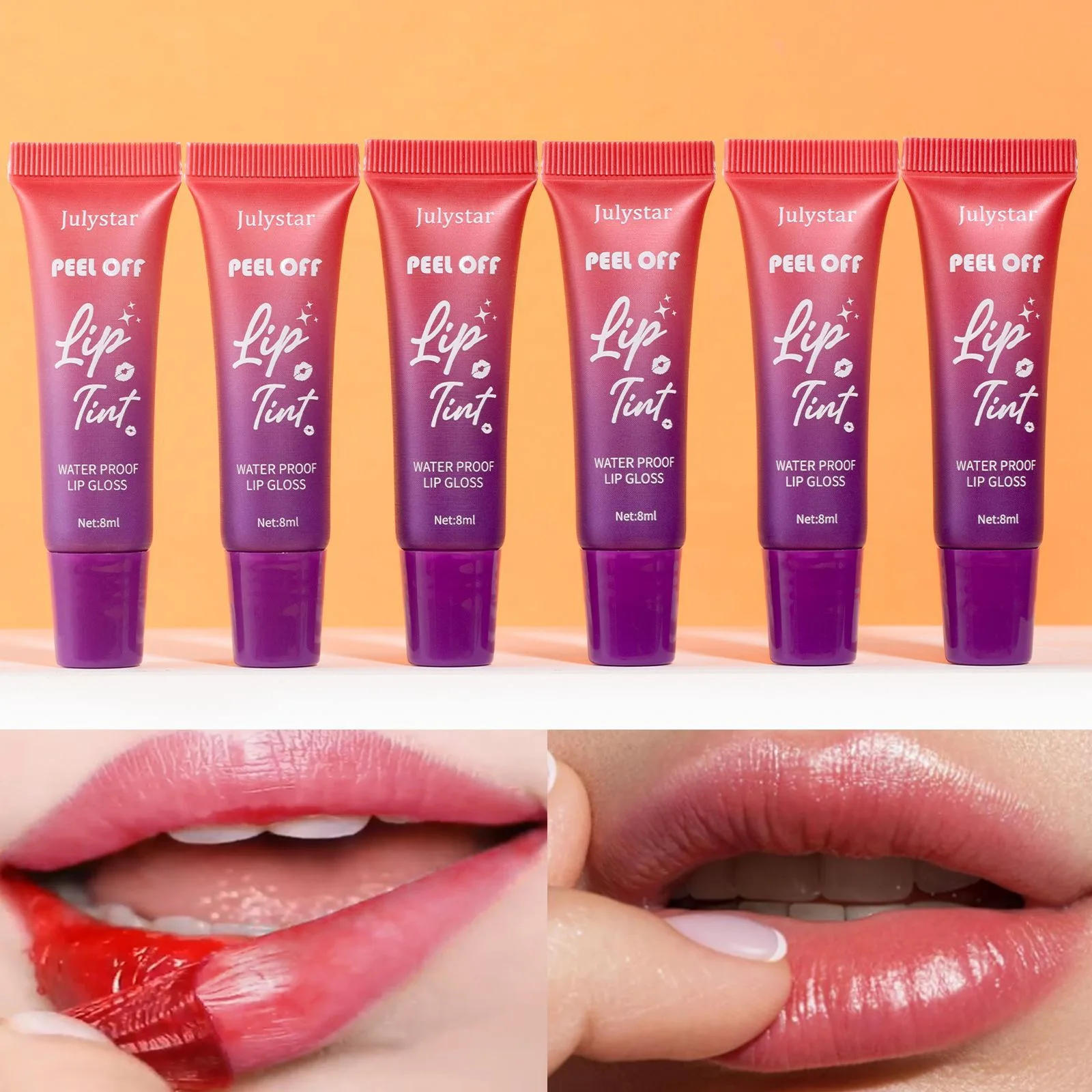 Explosive Lip Makeup Fruity Tear Lip Glaze Matte Waterproof Lipstick A variety of colors to choose from