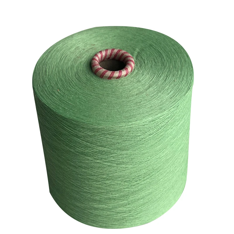 Stretchable 48/2 viscose nylon pbt blended core spun dyed yarn for knitting