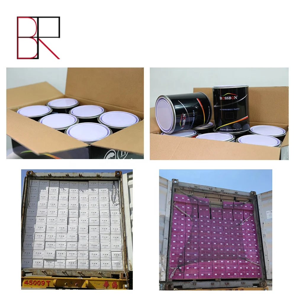 Manufacturer Of Bangrong Brand Automotive Refinish Paint Car Refinish Spray Paint