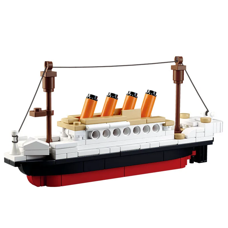 Sluban Building Blocks M38-B0576 Titanic of Model Bricks 194PCS Construction Kit for Kids