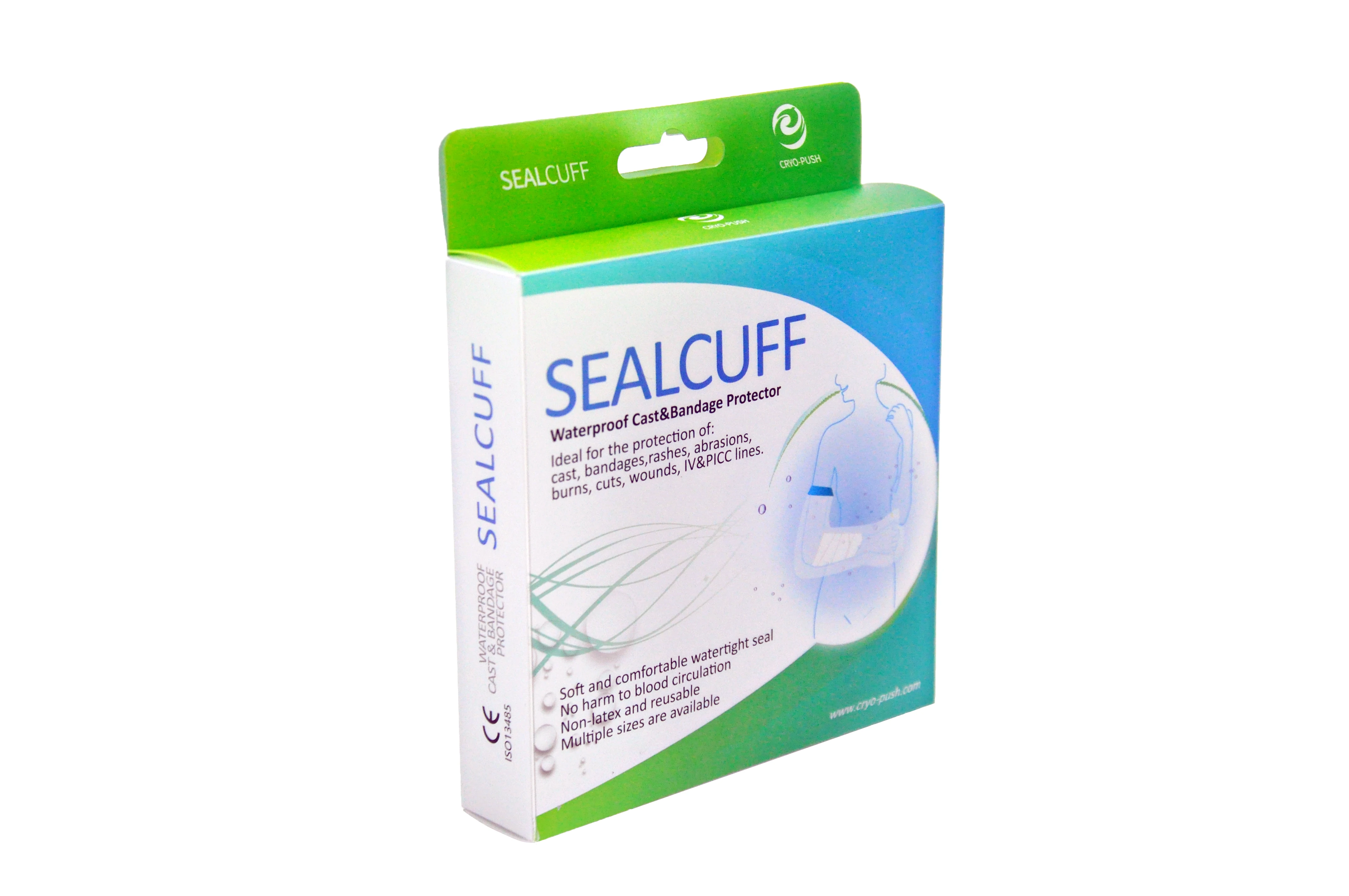Sealcuff wound care waterproof half leg cover bandage protector
