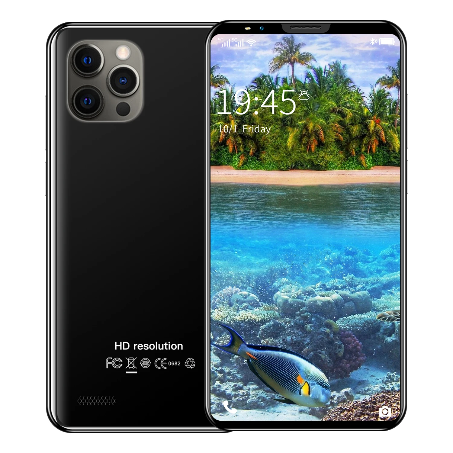 2022 High-capacity I12 Mini Smartphone 4.0 Inch With 12+512GB Large Memory Smartphone Mobile Phone With 4G/5G Dual Sim Card