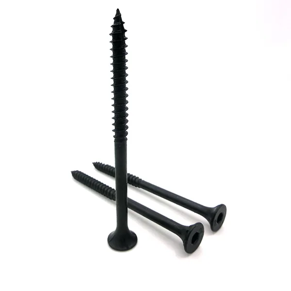 Timber Screw Hex Socket Bugle Batten C1022 steel Wood Screw with Rust protection Black Ruspert