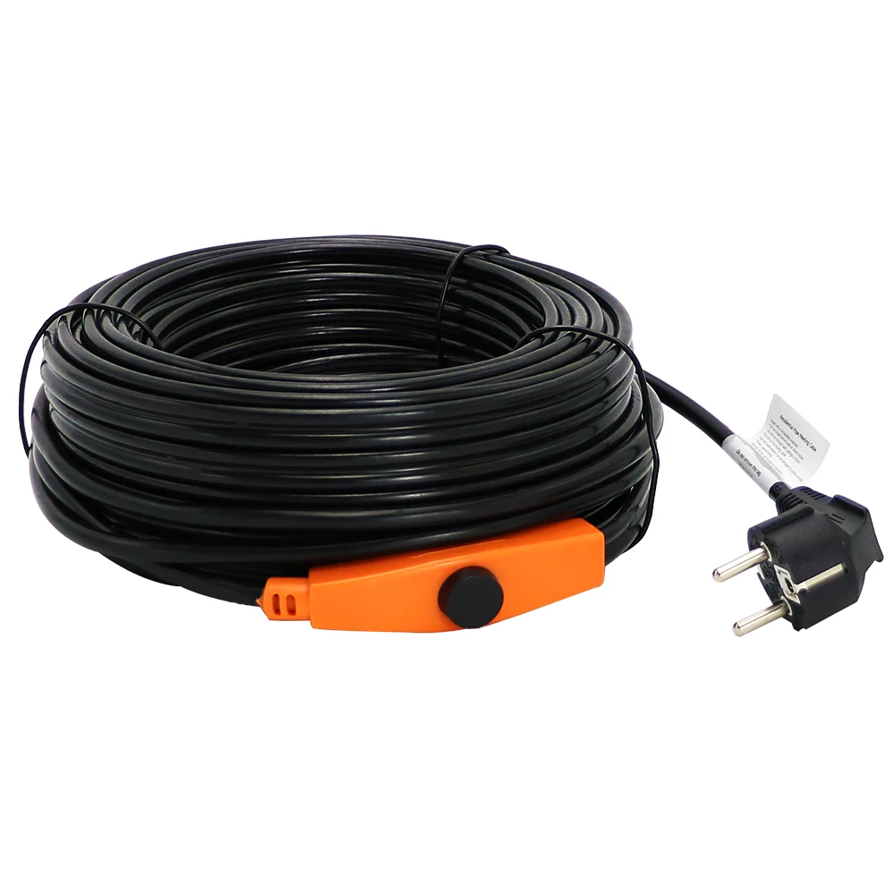 Minco Modern Design Self-Regulating Heating Cable 16W/M Pipe Anti-Freeze Protection Mini Thermostat Electrical Wire Wholesale