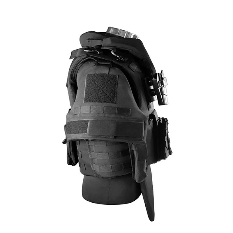 Full Body PE Soft Panel Tactical Vest Plate Carrier Self Defense Personal Defense Equipment for Full Field Combat Protection