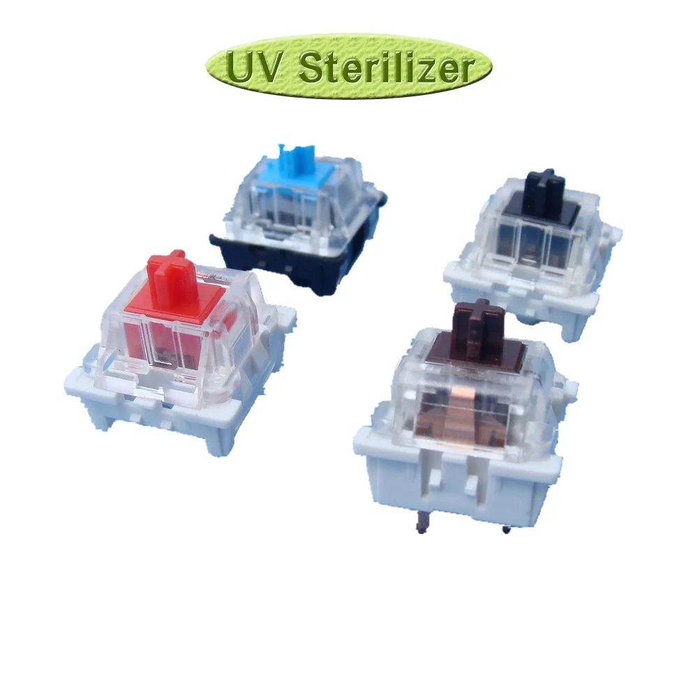 Игровая клавиатура, совместимая с 104, 60 клавиш, 4 цвета, Cherry MX Game, RGB, красный механический переключатель, игровая клавиатура, переключатели