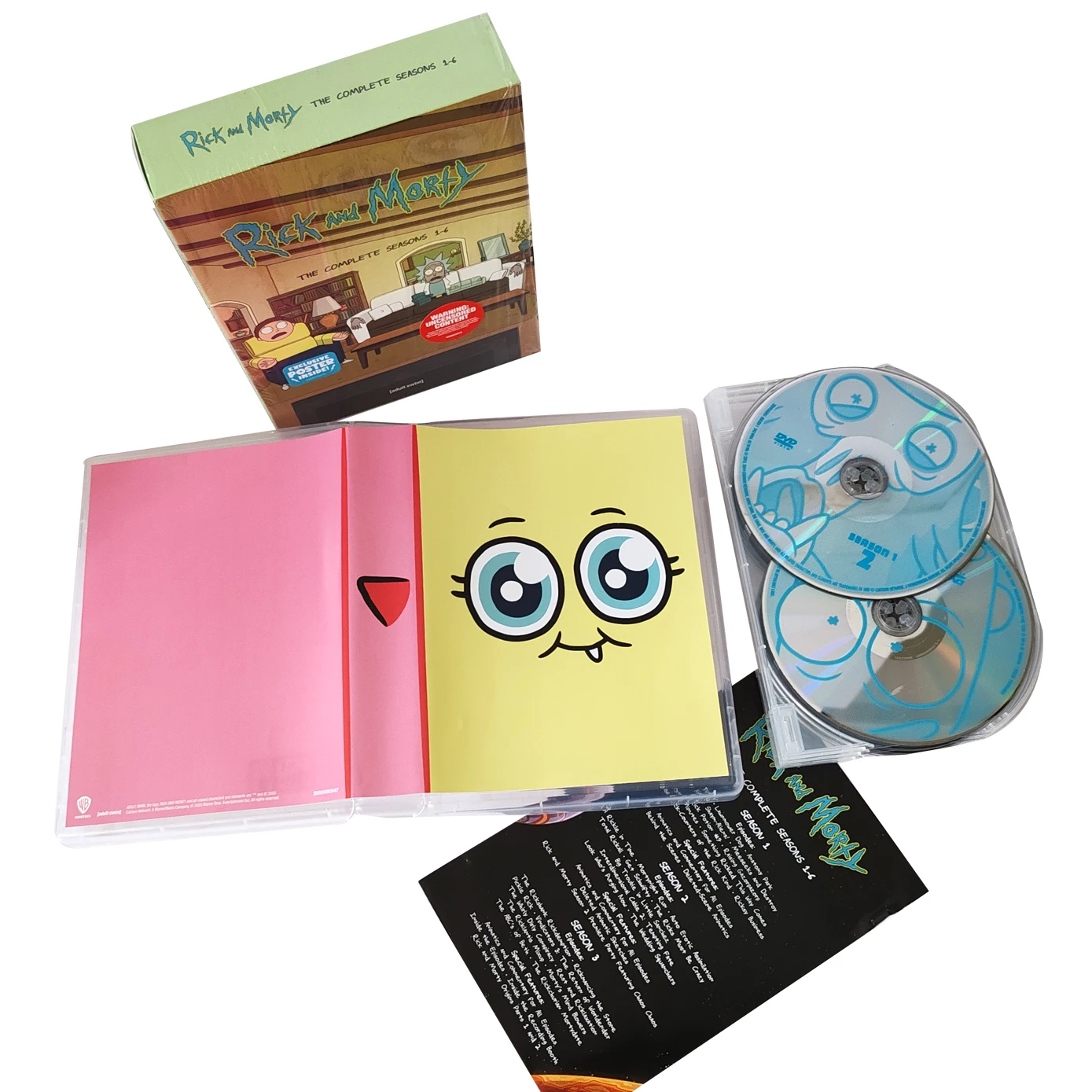 Rick and Morty the complete Seasons1-6 box sets 12dvd discs any new release custom tv series dvd movies wholesale free shipping