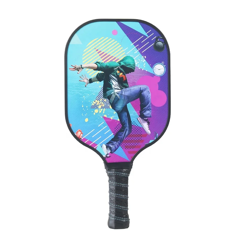 Custom Pickleball Paddles Usapa Approved With Fiberglass Face And PP Honeycomb Core For Indoor and Outdoor