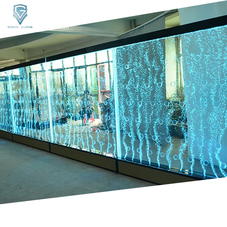 
Indoor Decor Colorful Light Up Acrylic LED Water Bubble Wall 