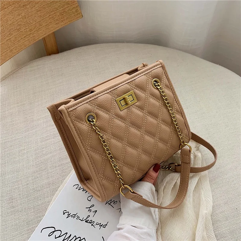 2021 Popular Designer OL PU Leather Purses Manufacturer Tote Shoulder Bags Women Handbags Luxury Ladies in Bulk