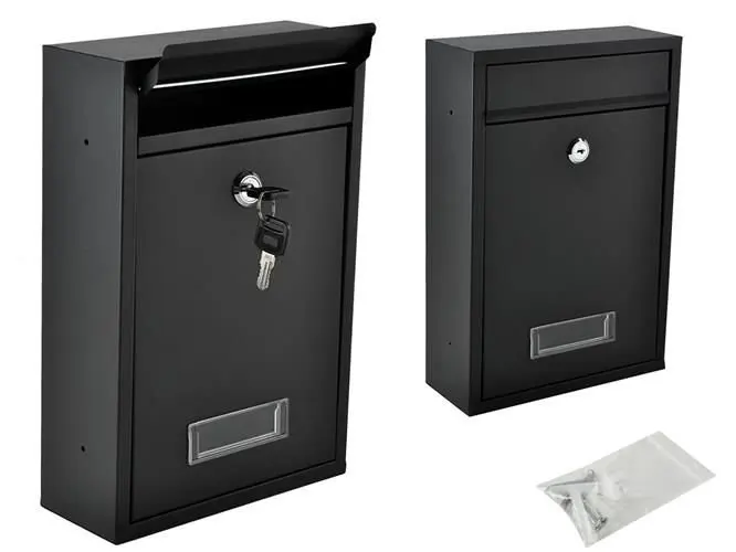Popular metal European style mailbox